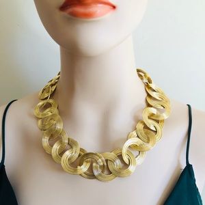 Gold Circle Necklace